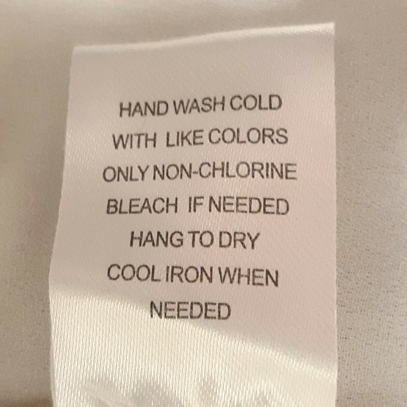 Pale Sky Top Womens Small Ivory Short Sleeve Crochet Sheer Blouse Keyhole - Picture 11 of 11